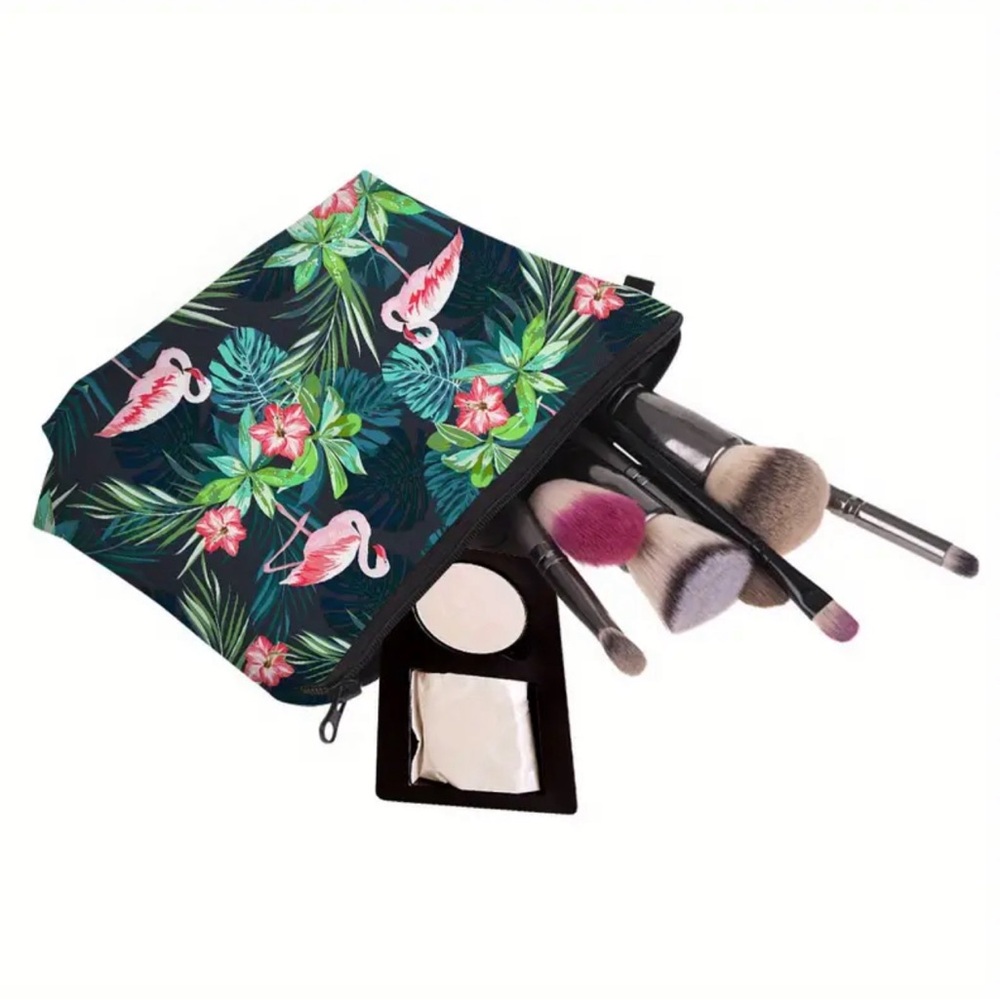 Flamingo Cosmetic Bag Travel Organizer Only Bag 💫
